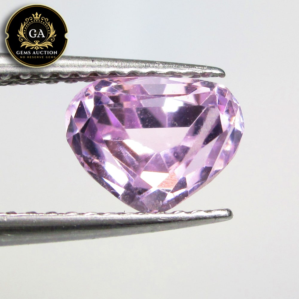 1.72 Ct Natural Sweet Pink Kunzite Pear Cut: Weight - 1.72 Ct / Size - 7.80 x 6.30 x 5.40 mm / Shape - Pear Cut / Color - Sweet Pink / Clarity - VVS / Origin - Afghanisthan / Treatment - None