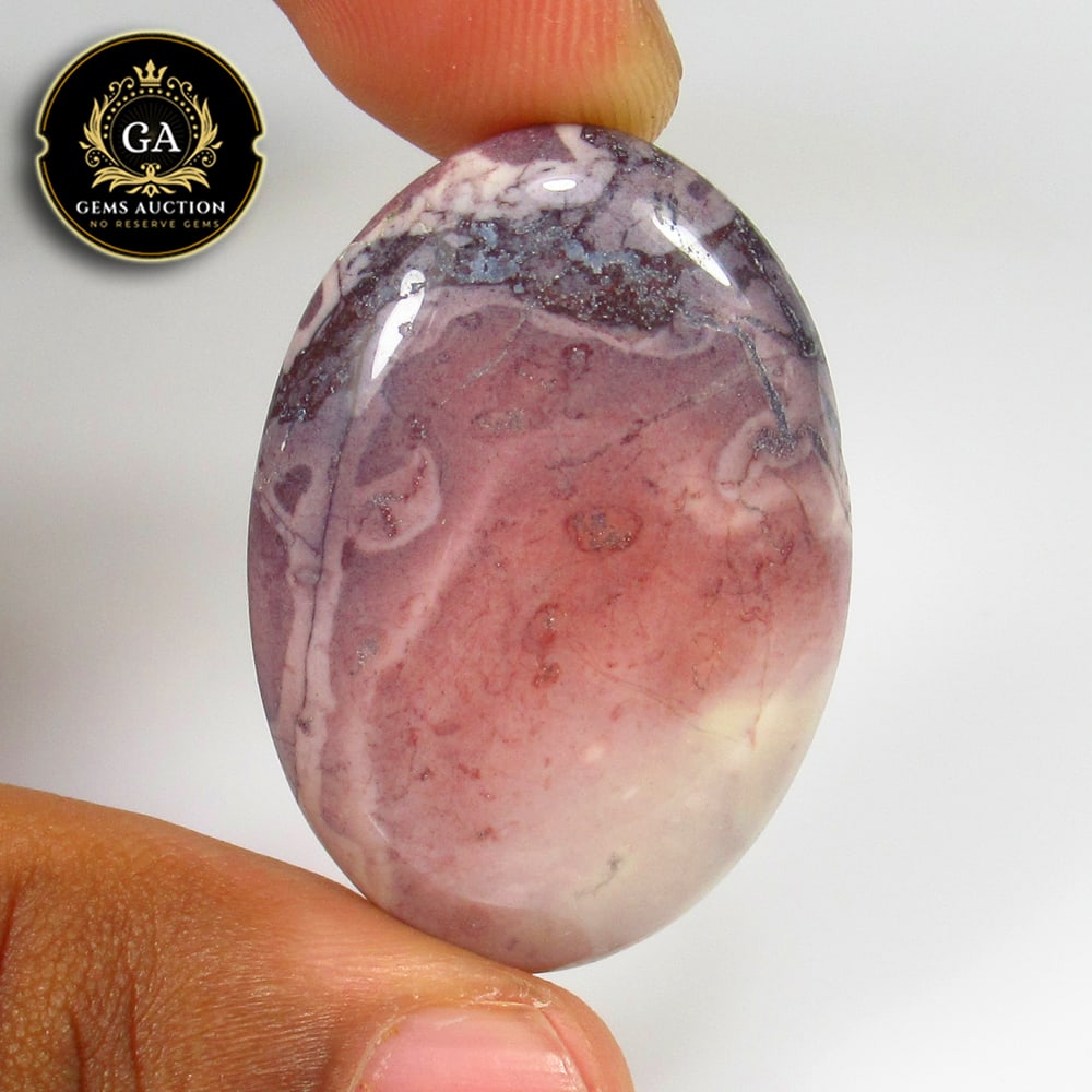 51.55 Ct Natural Jasper Oval Cab (1 of 2)