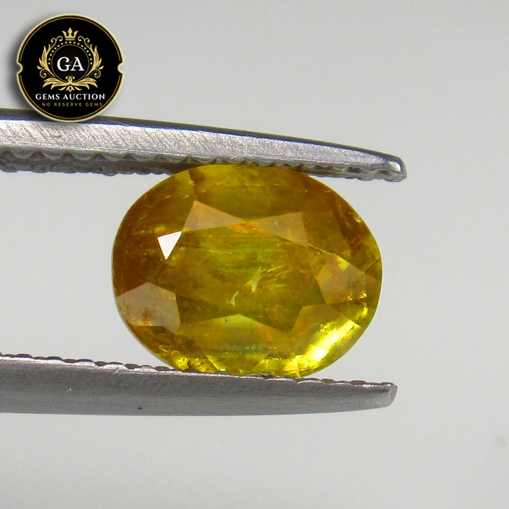 1.74 Ct Natural Sphene Oval Cut (1 of 3)