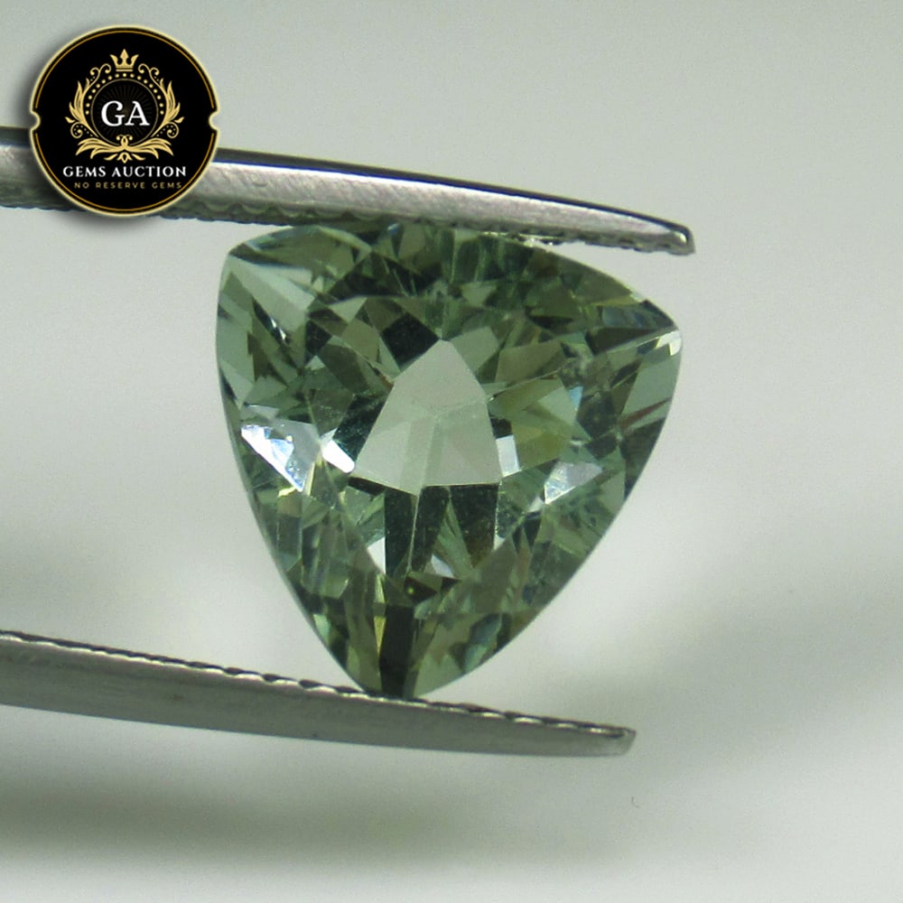 4.18 Ct Natural Feldspar Trillion Cut (1 of 3)