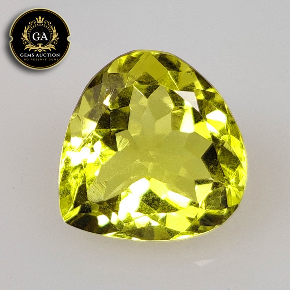 3.41 Ct Natural Lemon Quartz Pear Cut: Weight - 3.41 Ct / Size - 10.60 x 10.20 x 6.20 mm / Shape - Pear Cut / Clarity - VVS / Origin - Brazil / Treatment - None