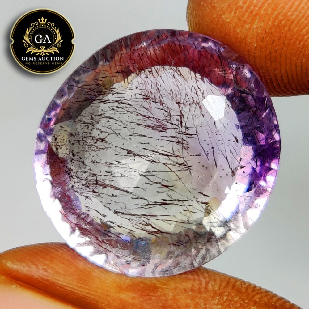 27.95 Ct Natural Rutile Quartz Oval Cut (1 of 3)