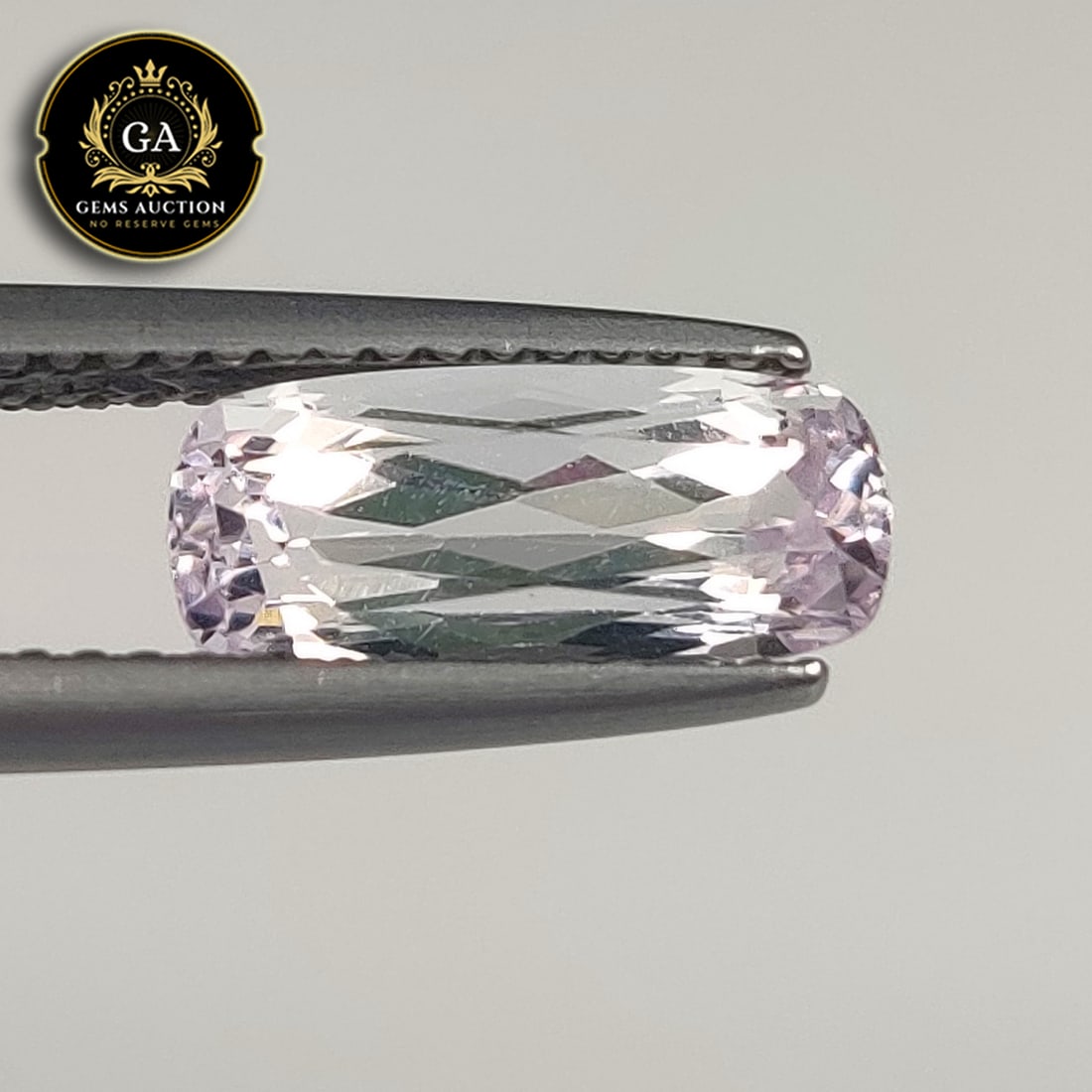 2.19 Ct Natural Sweet Pink Kunzite Cushion Cut: Weight - 2.19 Ct / Size - 11.30 x 5.00 x 4.50 mm / Shape - Cushion Cut / Color - Sweet Pink / Clarity - VVS / Origin - Afghanisthan / Treatment - None