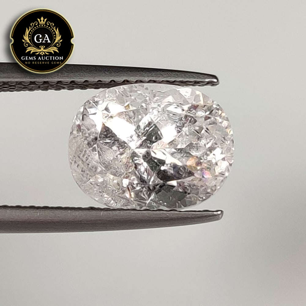 4.43 Ct Natural Danburite Oval Cut (1 of 3)