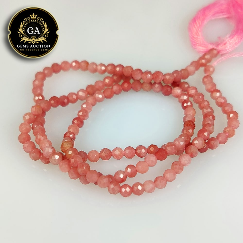 12.10 Ct Natural Moonstone Round Cut Beads: Weight - 12.10 Ct / Size - 4.30 to 4.50 mm / Shape - Round Cut Beads / Clarity - Semi-Transparent / Origin - India / Treatment - None