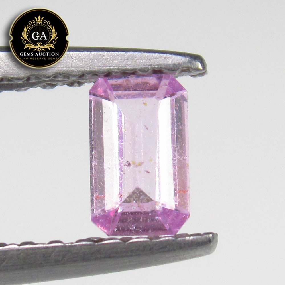 0.28 Ct Natural Pink Sapphire Octagon Cut: Weight - 0.28 Ct / Size- 5.00 x 3.00 x 1.80 mm / Shape - Octagon Cut / Clarity - SI / Origin - Sri Lanka / Treatment - Standard Heated