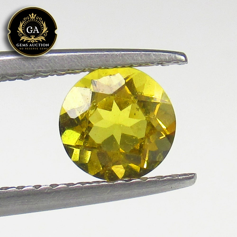 0.74 Ct Natural Yellow Beryl Round Cut: Weight - 0.74 Ct / Size - 7.00 x 7.00 x 4.00 mm / Shape - Round Cut / Color - Yellow / Clarity - VVS / Origin - Brazil / Treatment - None