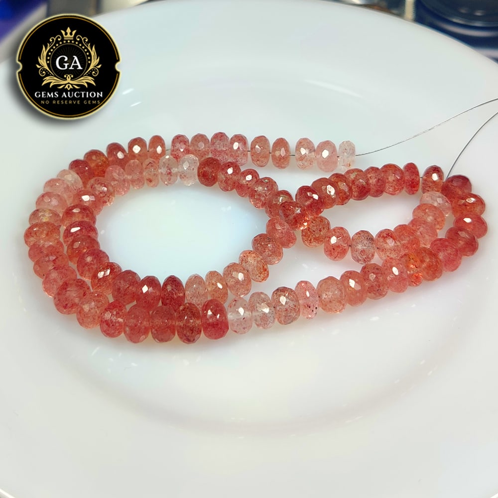 245.19 Ct Natural Lepidochrosite Round Cut Beads (1 of 2)