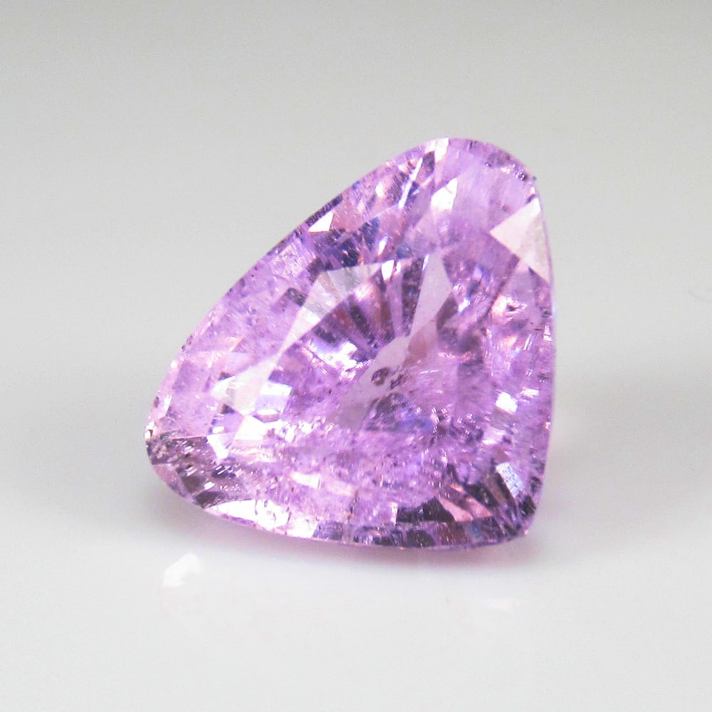 CERTIFIED 6.93 Ct Natural Kunzite Pear Faceted (1 of 4)