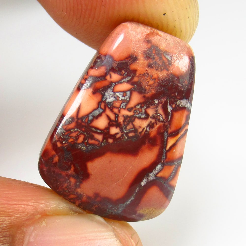 11.69 Ct Natural Jasper Quartz Fancy Cab: weight - 11.69 Ct / Dimensions - 19.30 x 14.00 x 5.00 mm / Shape & Cut - Excellent Fancy Cab / Origin - Brazil / Comments - None