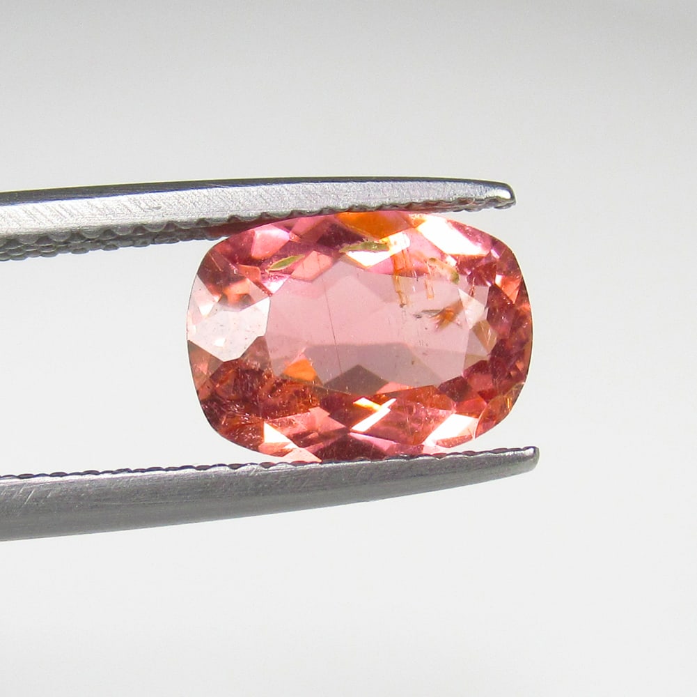 2.10 Ct Natural Pink Tourmaline Cushion Cut (1 of 2)
