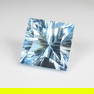 9.84 Ct Natural Blue Topaz Excellent Square Concave Cut