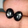 7.39 Ct Natural Star Diopside Oval Cab Pair