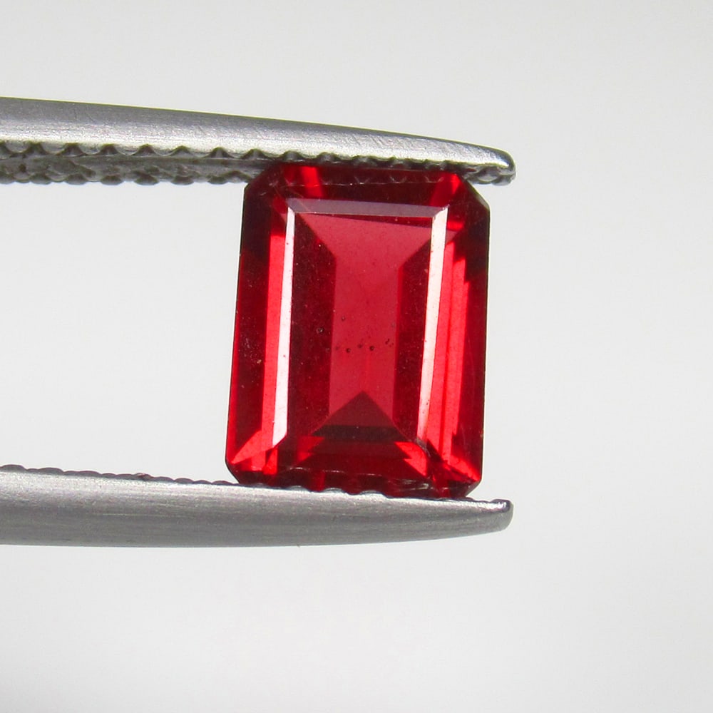 1.68 Ct Natural Almandite Garnet Octagon Cut: Weight - 1.68 Ct / Size - 8.00 x 6.00 x 3.40 mm / Shape - Octagon Cut / Clarity - VVS / Origin - Nigeria / Treatment - None