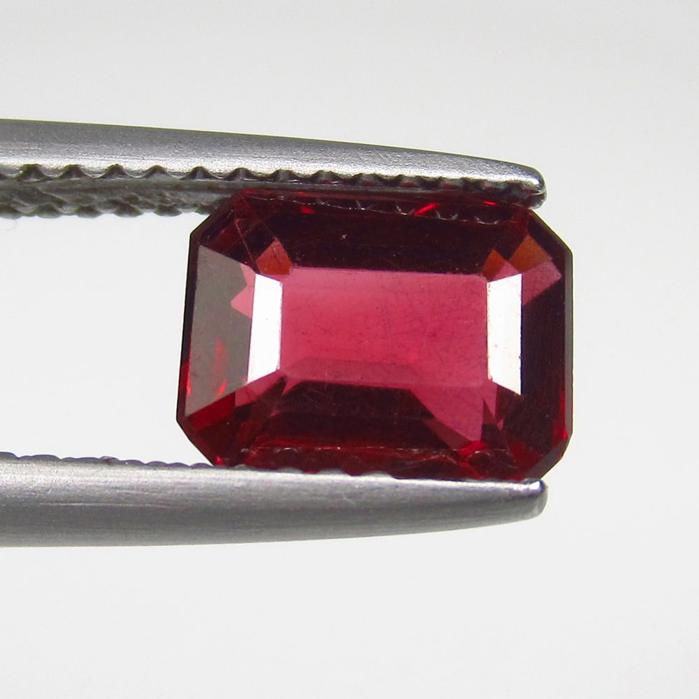 1.91 Ct Natural Almandite Garnet Octagon Cut (1 of 2)
