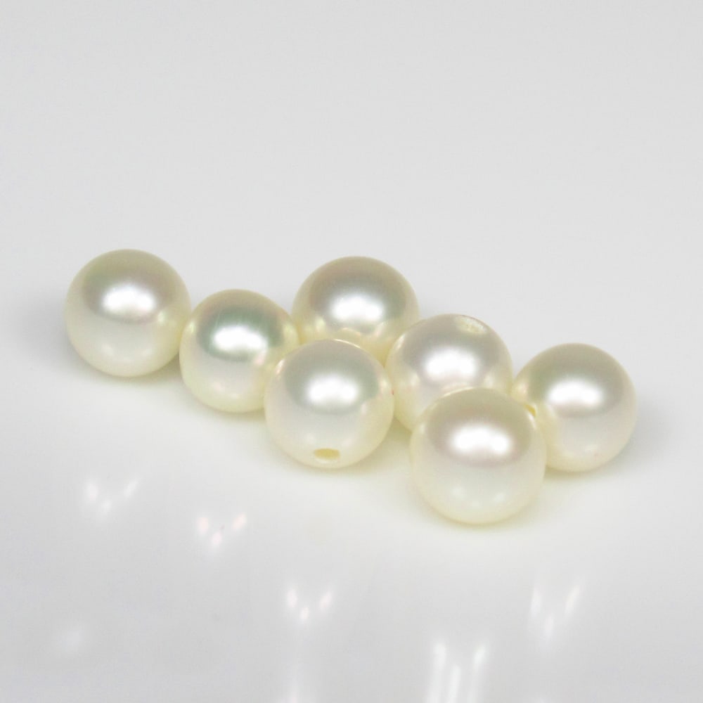 4.00 Ct Natural Fresh Water Pearl Round Ball Beads (1 of 2)