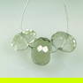 8.70 Ct Natural Green Amethyst Round Cut Beads