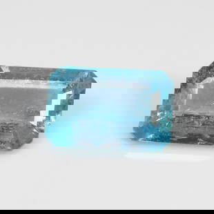 2.00 Ct Natural Aquamarine Octagon Cut: Weight - 2.00 Ct / Size - 10.00 x 6.50 x 4.00 mm / Shape - Octagon Cut / Color - Green / Clarity - VVS / Origin - India / Treatment - None