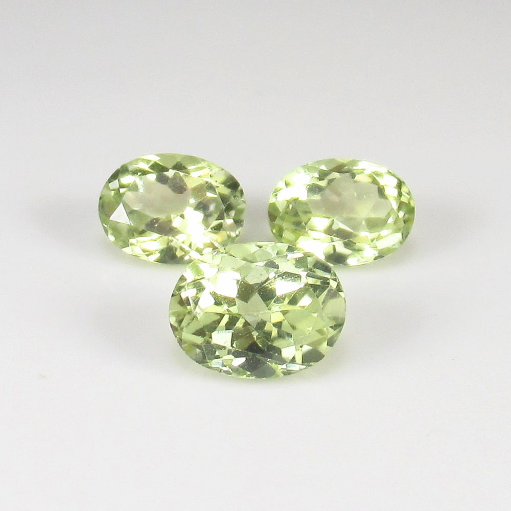 5.21 Ct Natural Sillimanite Oval Cut Set (1 of 2)