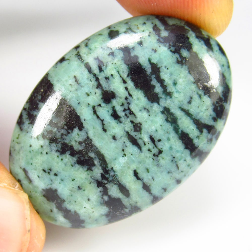 46.21 Ct Natural Ruby Zoisite Oval Cab (1 of 2)