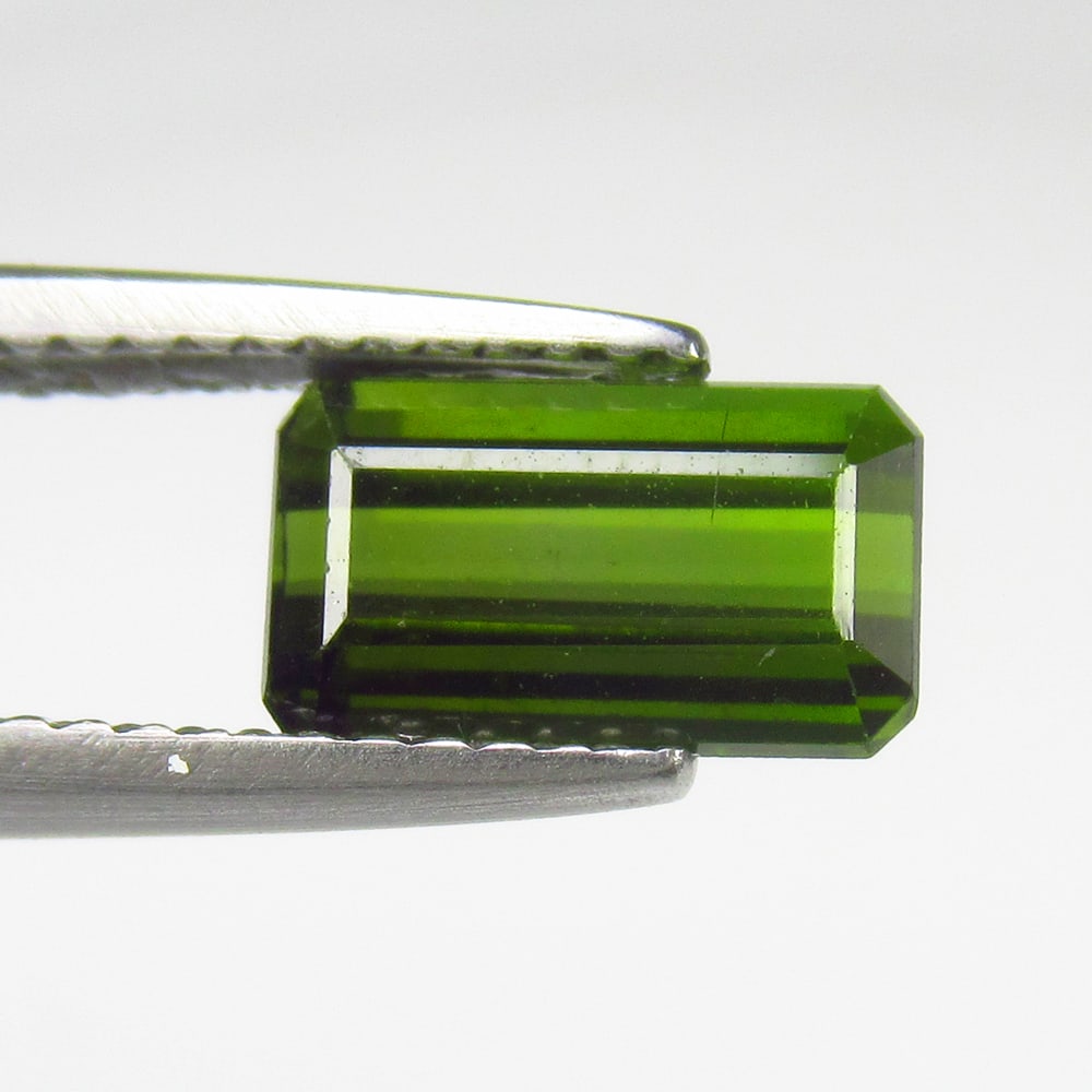 1.75 Ct Natural Green Tourmaline Octagon Cut (1 of 2)