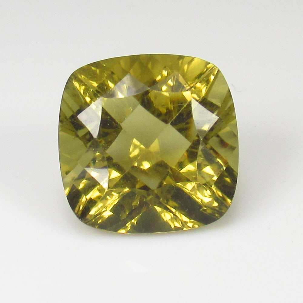 6.93 Ct Natural Champagne Quartz Cushion Cut: Weight - 6.93 Ct / Size - 12.30 x 12.30 x 8.50 mm / Top Class Quality / Cushion Cut / Origin - Brazil / Treatment - None