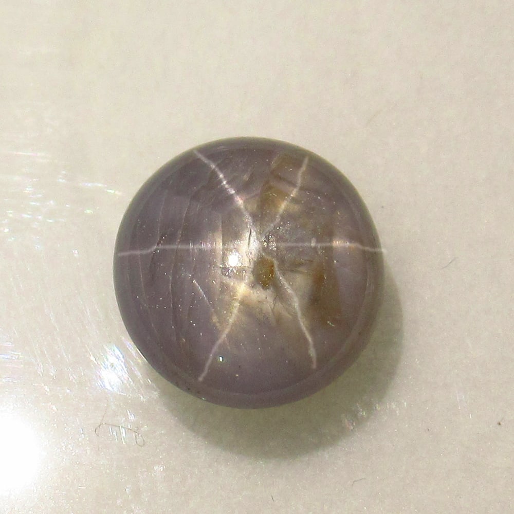 4.42 Ct Natural Star Sapphire Oval Cab: Weight - 4.42 Ct / Size- 10.00 x 9.50 x 4.30 mm / Shape - Oval Cab / Clarity - Opaque / Origin - India / Treatment - Color Coated