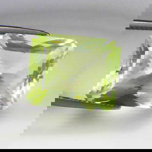 14.44 Ct Natural Feldspar Radiant Cut: Weight - 14.44 Ct / Dimensions - 16.80 x 13.80 x 9.20 mm / Shape - Radiant Cut / Clarity - VVS / Origin - California / Treatment - None