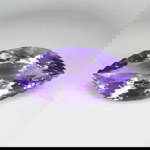 49.40 Ct Natural Purple Amethyst Jumbo Marquise Cut: Weight - 49.40 Ct / Dimensions - 40.00 x 19.00 x 13.60 mm / Shape - Marquise Cut / Color - Purple / Clarity - VVS / Origin -Brazil / Treatment - Heated