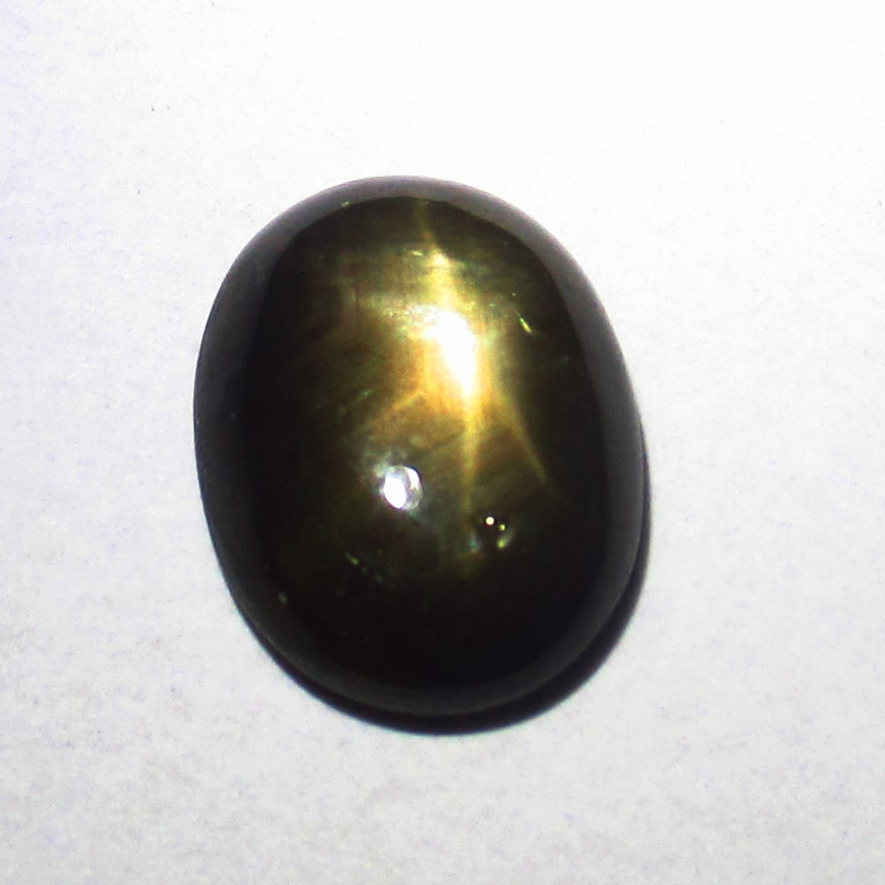 2.79 Ct Natural Star Sapphire Oval Cab: Weight - 2.79 Ct / Dimensions - 9.60 x 7.70 x 3.70 mm / Shape - Oval Cab / Clarity - Opaque / Origin - India / Treatment - None