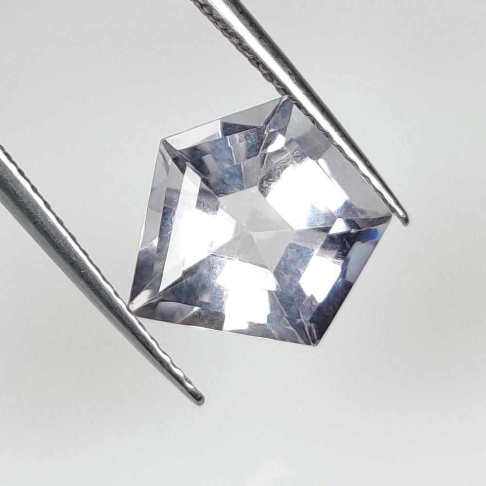 3.24 Ct Natural Colorless Quartz Fancy Hexa Step Cut: Weight - 3.24 Ct / Dimensions - 11.00 x 10.80 x 6.10 mm / Top Class Quality / Hexa Cut / Origin - Brazil / Comments - None