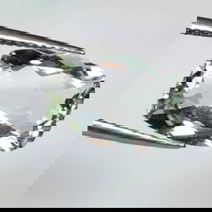 3.73 Ct Natural Green Amethyst Cushion Cut: Weight - 3.73 Ct / Dimensions - 12.90 x 8.90 x 4.90 mm / Shape - Cushion Cut / Color - Green / Clarity - VVS / Origin - Brazil / Treatment - Heated