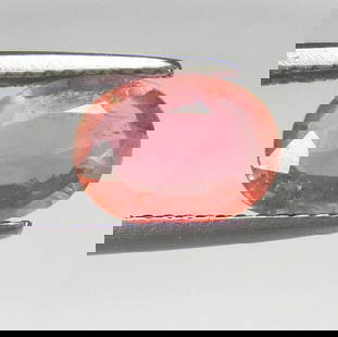 1.32 Ct Natural Pink Tourmaline Oval Cut: Weight - 1.32 Ct / Dimensions - 8.80 x 6.60 x 2.90 mm / Shape & Cut - Oval Cut / Color - Pink / Transparency - Transparent / Comments - Unheated