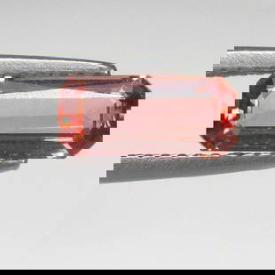 1.02 Ct Natural Pink Tourmaline Octagon Cut: Weight - 1.02 Ct / Size - 9.50 x 4.20 x 2.80 mm / Shape - Octagon Cut / Color - Pink / Clarity - VVS / Origin - Mozambique / Treatment - None