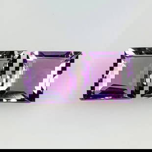 4.46 Ct Natural Purple Amethyst Square Cut Pair: Weight - 4.46 Ct / Size - 8.10 x 8.00 x 4.80 mm / 2 Pc's / Shape - Square Cut / Color - Purple / Clarity - VVS / Origin - Brazil / Treatment - Heated