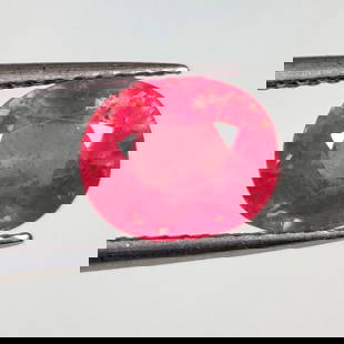 3.02 Ct Natural Pink Tourmaline Oval Cut: Weight - 3.02 Ct / Dimensions - 8.40 x 6.90 x 5.80 mm / Shape & Cut - Oval Cut / Color - Pink / Transparency - Transparent / Comments - Unheated