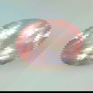 11.83 Ct Natural Rose Quartz Oval Cut: Weight - 11.83 Ct / Dimensions - 18.10 x 13.10 x 9.20 mm / Top Class Quality / Oval Cut / Origin - Brazil / Comments - None