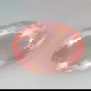 19.53 Ct Natural Rose Quartz Oval Cut: Weight - 19.53 Ct / Dimensions - 23.00 x 16.10 x 9.20 mm / Top Class Quality / Oval Cut / Origin - Brazil / Comments - None