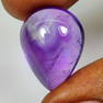 17.59 Ct Natural Rutile Amethyst Quartz Pear Cab