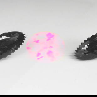 3.76 Ct Natural Purplish Pink Garnet Oval Cut: Weight - 3.76 Ct / Dimensions - 10.10 x 8.20 x 5.50 mm / Shape - Oval Cut / Clarity - VVS / Origin - Nigeria / Treatment - None