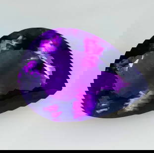 25.30 Ct Natural Purple Amethyst Pear Cut: Weight - 25.30 Ct / Dimensions - 26.00 x 17.70 x 11.00 mm / Shape - Pear Cut / Color - Purple / Clarity - VVS / Origin -Brazil / Treatment - Heated