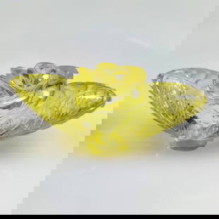 148.59 Ct Natural Lemon Quartz Fancy Flower Carving: Weight - 148.59 Ct / Dimensions - 60.00 x 30.00 x 18.00 mm / Top Quality Luster / Excellent Fancy Flower Carving / Origin - Brazil / Treatment - None