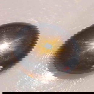 10.01 Ct Natural Star Sapphire Oval Cab: Weight - 10.01 Ct / Size- 14.50 x 11.00 x 5.30 mm / Shape - Oval Cab / Clarity - Opaque / Origin - India / Treatment - Unheated