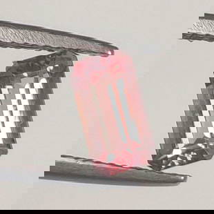0.97 Ct Natural Pink Tourmaline Octagon Cut: Weight - 0.97 Ct / Dimensions - 7.70 x 4.20 x 3.60 mm / Shape & Cut - Octagon Cut / Color - Deep Pink / Transparency - Transparent / Comments - Unheated