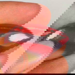 32.11 Ct Natural Bloodstone Jasper Quartz Pear Cab: Weight - 32.11 Ct / Size - 33.00 x 19.40 x 6.70 mm / Shape - Pear Cab / Clarity - Opaque / Origin - Brazil / Treatment - None