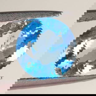 2.49 Ct Natural Blue Topaz Round Cut: Weight - 2.49 Ct / Dimensions - 8.10 x 8.10 x 5.00 mm / Shape & Cut - Round Cut / Color - Blue / Transparency - VVS / Origin - Brazil / Comments - Irradiated