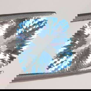 6.25 Ct Natural Blue Topaz Cushion Cut: Weight - 6.25 Ct / Dimensions - 11.00 x 11.00 x 6.70 mm / Shape & Cut - Cushion Cut / Color - Blue / Transparency - VVS / Origin - Brazil / Comments - Irradiated
