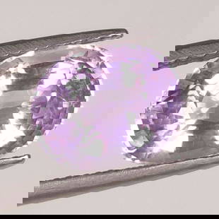 4.23 Ct Natural Purple Amethyst Oval Cut: Weight - 4.23 Ct / Size - 11.20 x 8.90 x 7.70 mm / Shape - Oval Cut / Color - Purple / Clarity - VVS / Origin - Brazil / Treatment - None