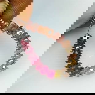 4.24 Ct Natural Multicolor Sapphire Round Cut Beads: Weight - 4.24 Ct / Dimensions- 2.80 - 3.30 mm / 22 Pc's / Shape - Round Beads / Clarity - VVS / Origin - Sri Lanka / Treatment - Standard Heated