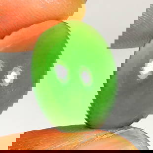 7.71 Ct Natural Serpentine Oval Cab: Weight - 7.71 Ct / Dimensions - 16.00 x 12.10 x 6.00 m / Top Class Quality / Oval Cab / Origin - Brazil / Comments - None